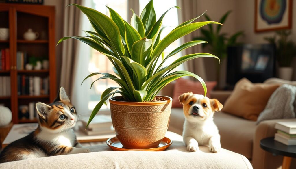 How to Keep Your Pets Safe Around Snake Plants