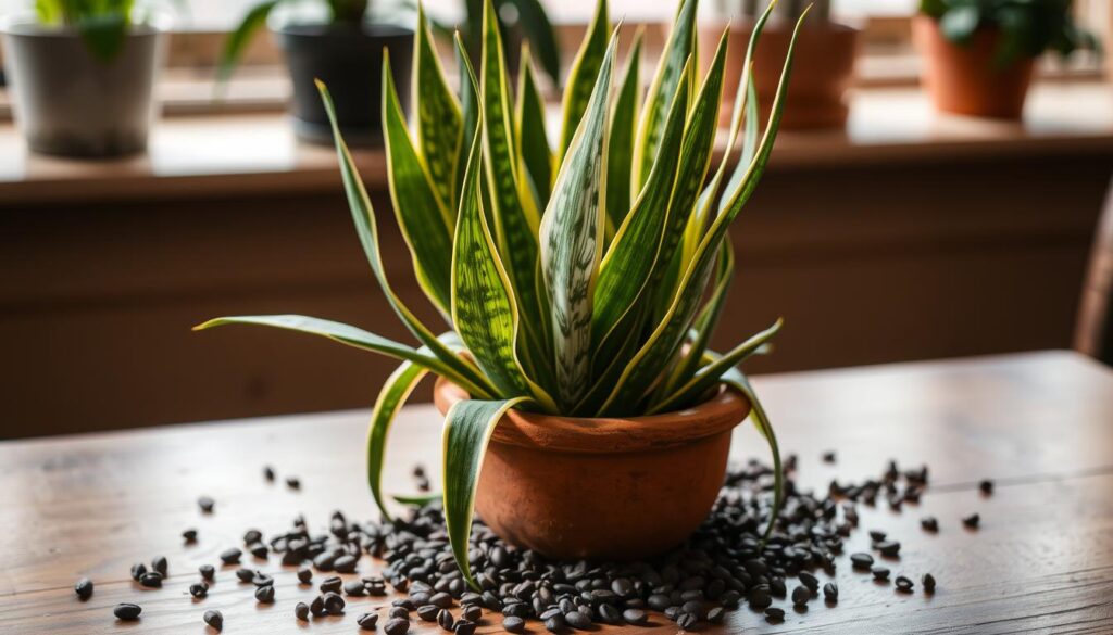 Do Snake Plants Like Coffee Grounds